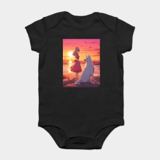 Sunset Paradise Baby Bodysuit